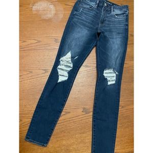 American Eagle Next Level Stretch Hi-Rise Jegging 10 Long